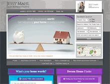 Tablet Screenshot of jessymahl.com